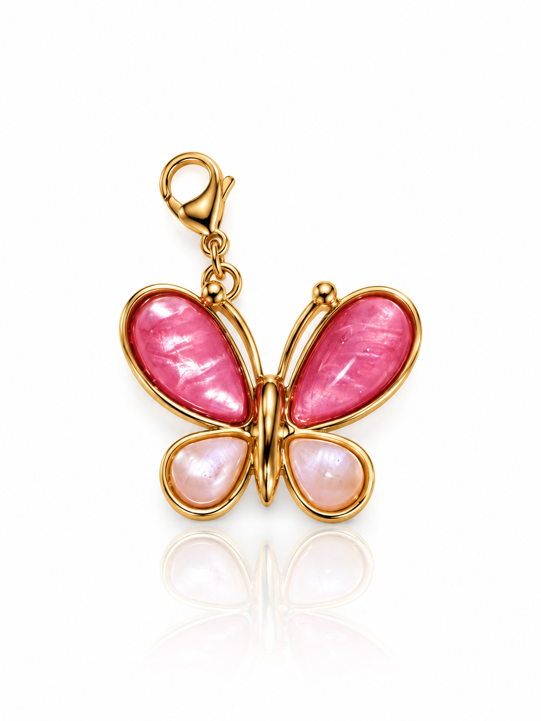 Charm rose wings
