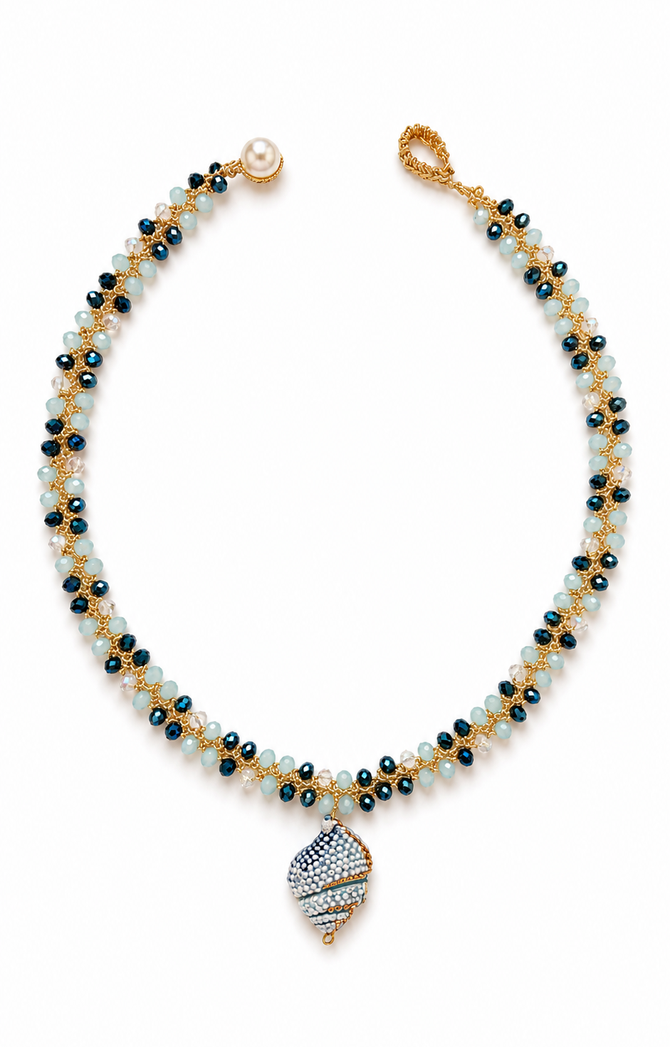 Collar tejido Petra
