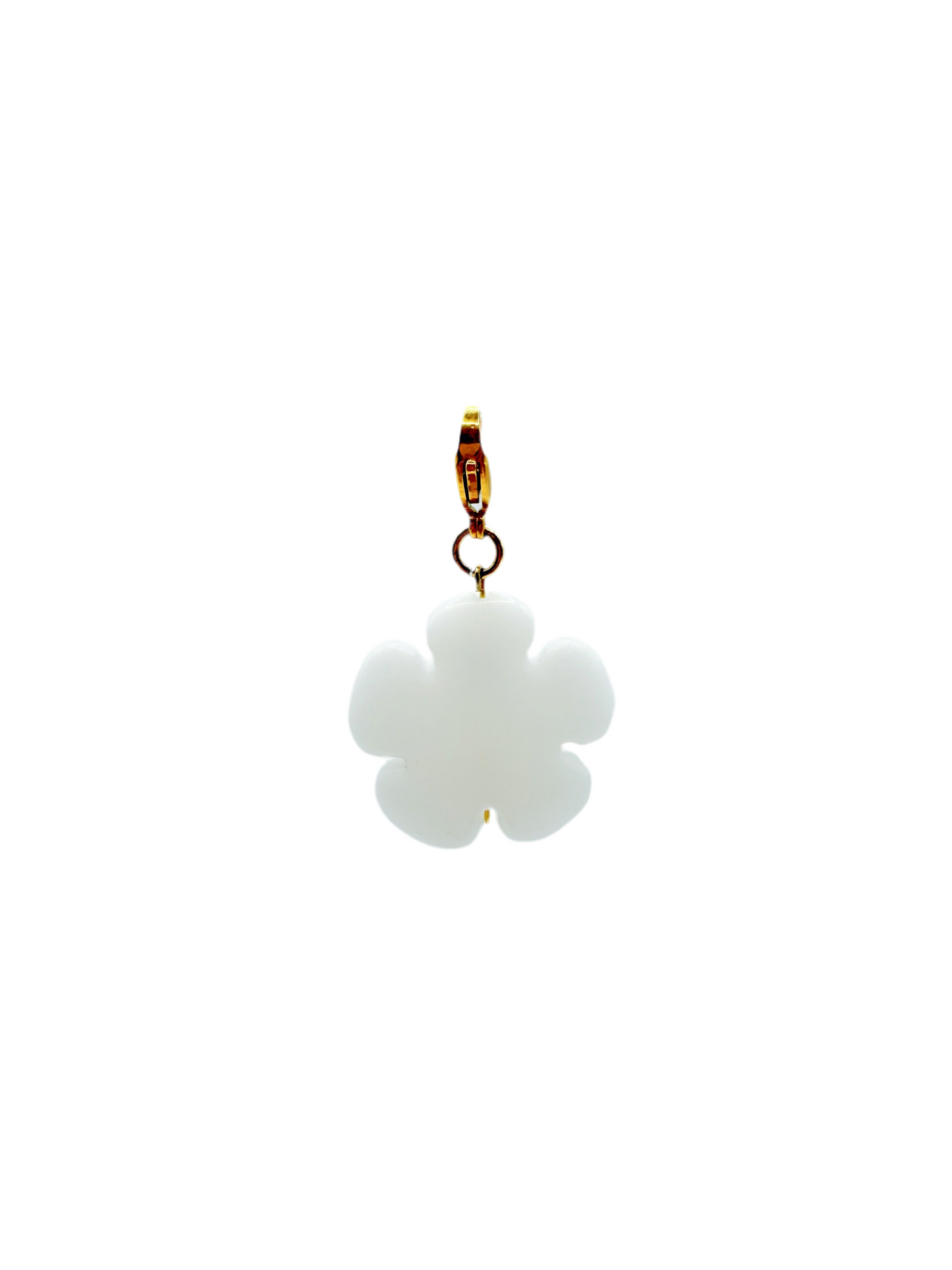 Charm flor blanca
