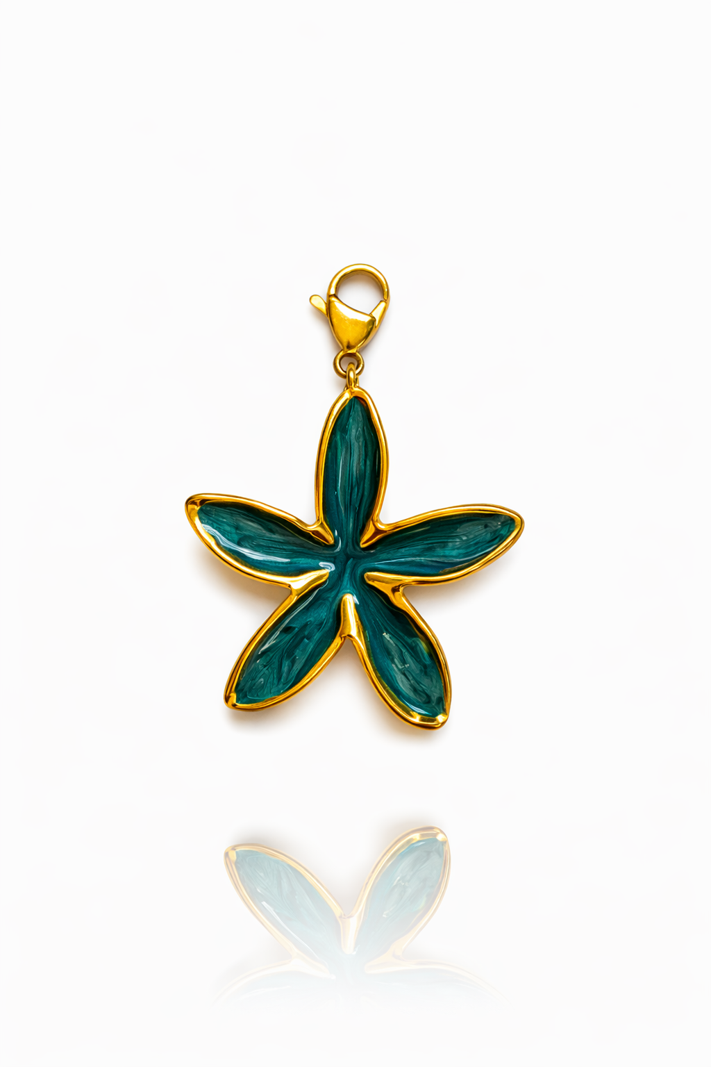 Charm flower verde
