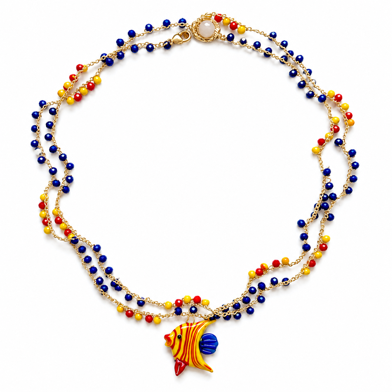 Collar tejido Calypso
