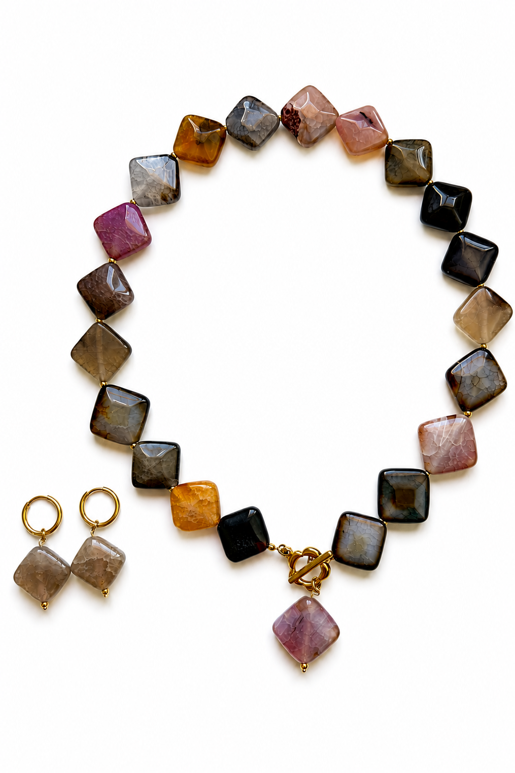 Collar y pendientes Eclipse