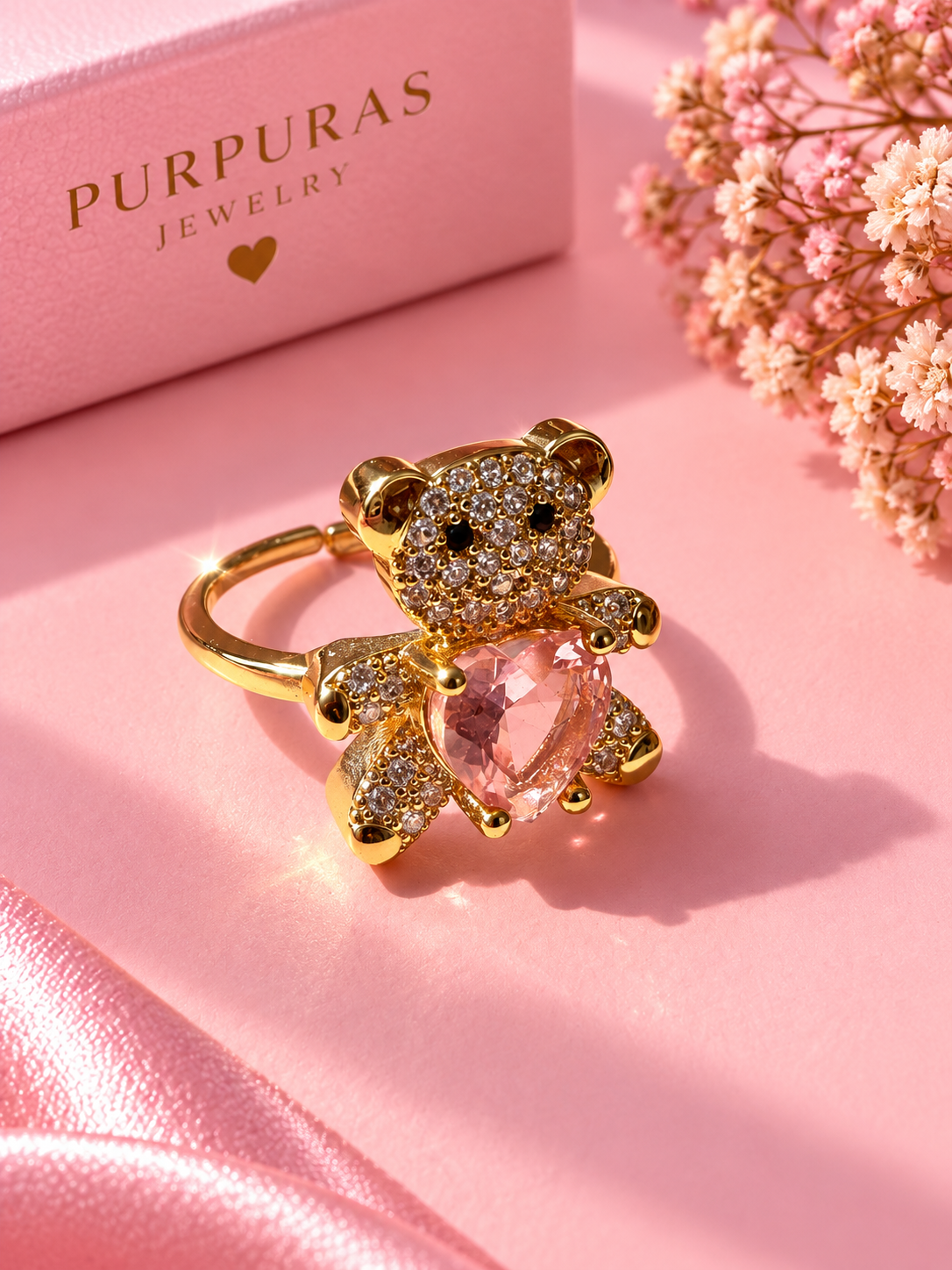 ✨Anillo Teddy Love