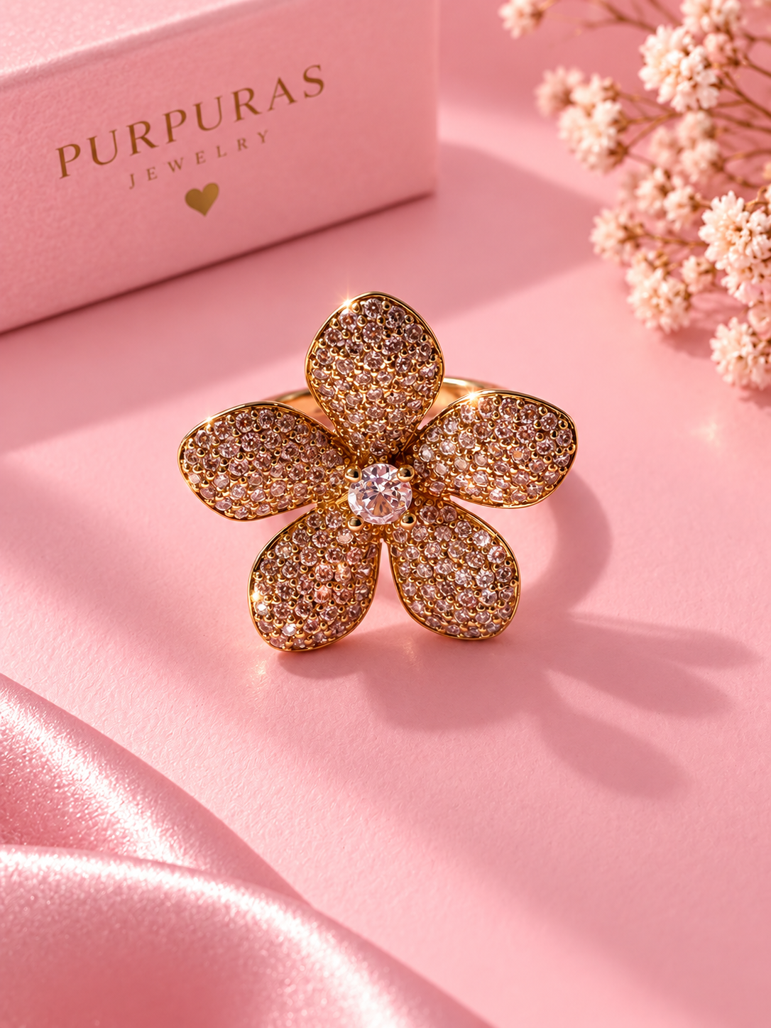 ✨Anillo Éclat Fleur