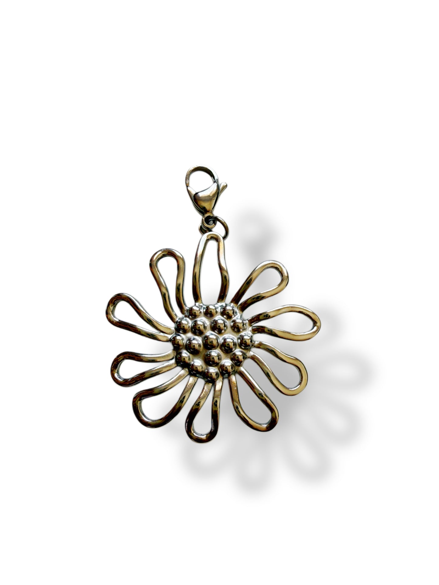 Charm Caléndula Plateado