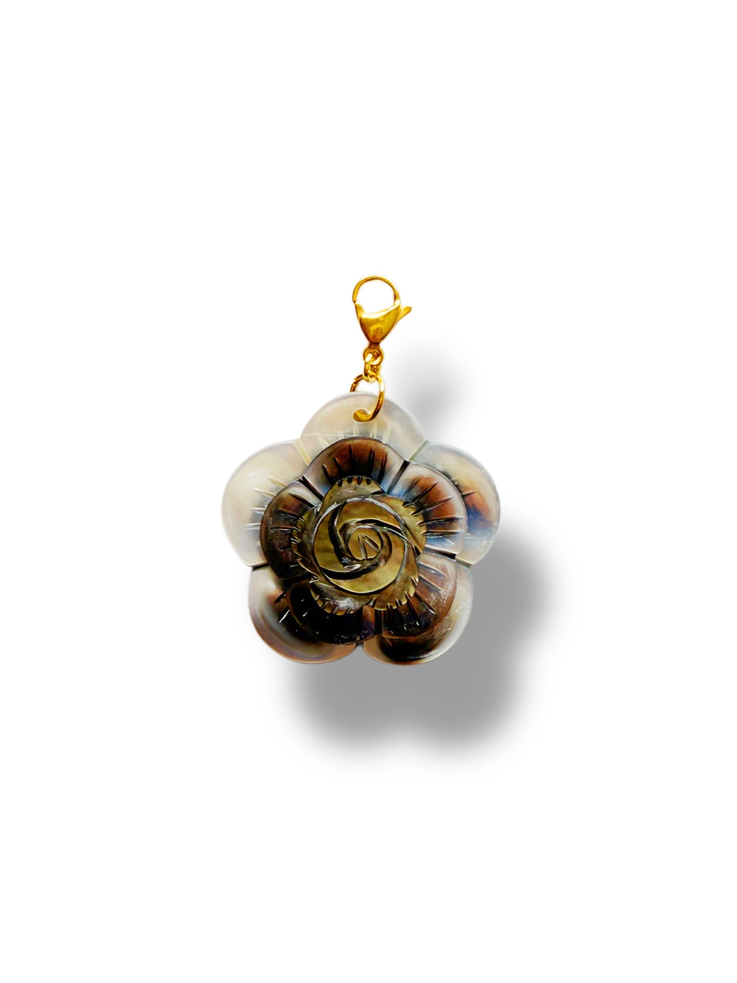 Charm Maxi Flor Holográfica