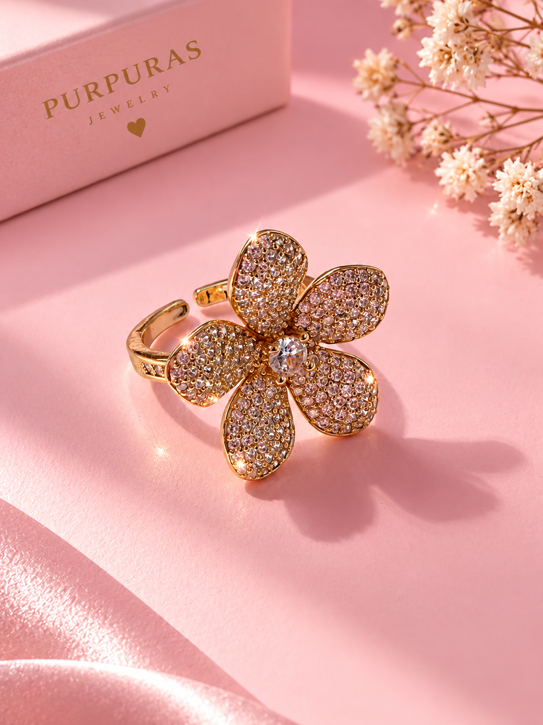 ✨Anillo Éclat Fleur