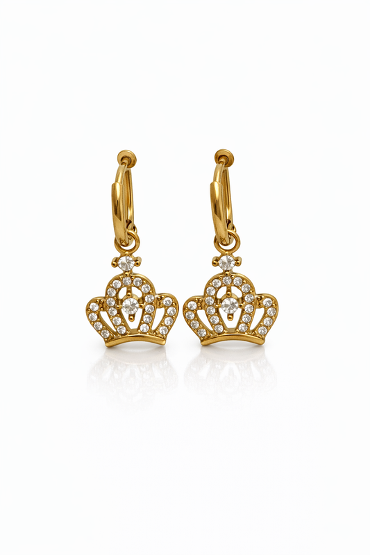 Mini pendientes Queen