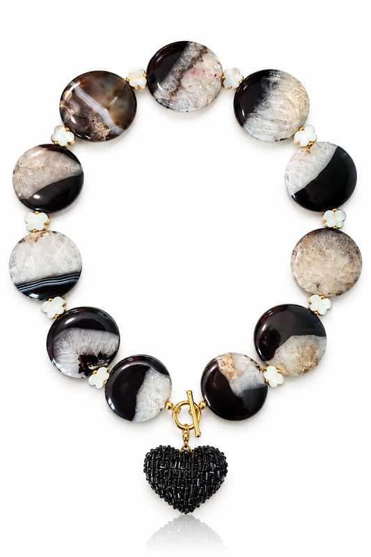 Collar Ébano lunar