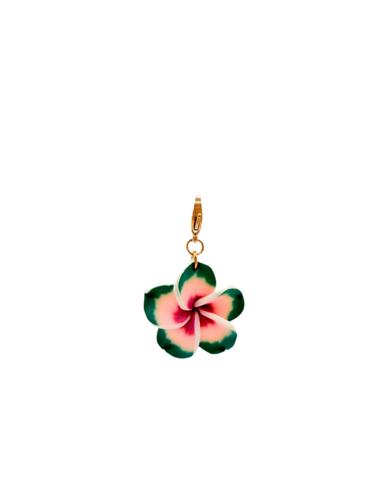 Charm flor verde