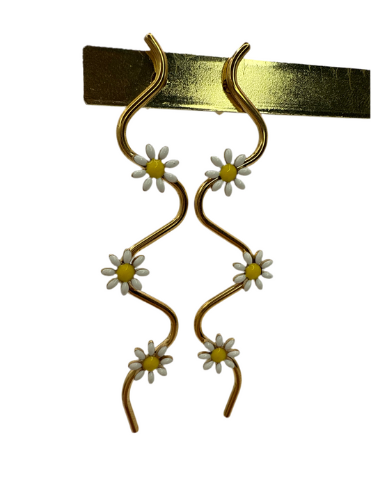 Pendientes margaritas