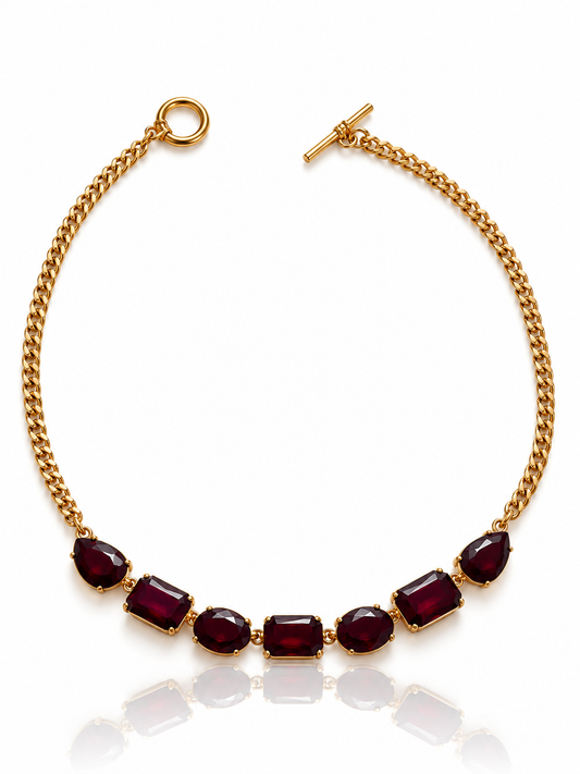 Collar carmesí