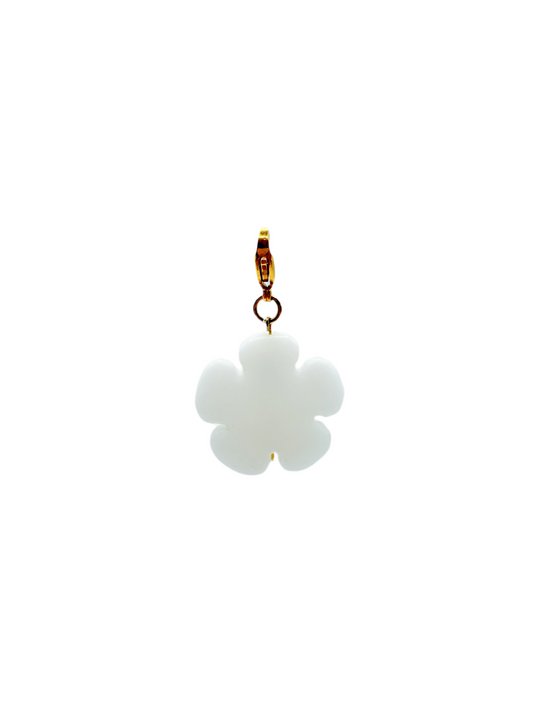 Charm flor blanca