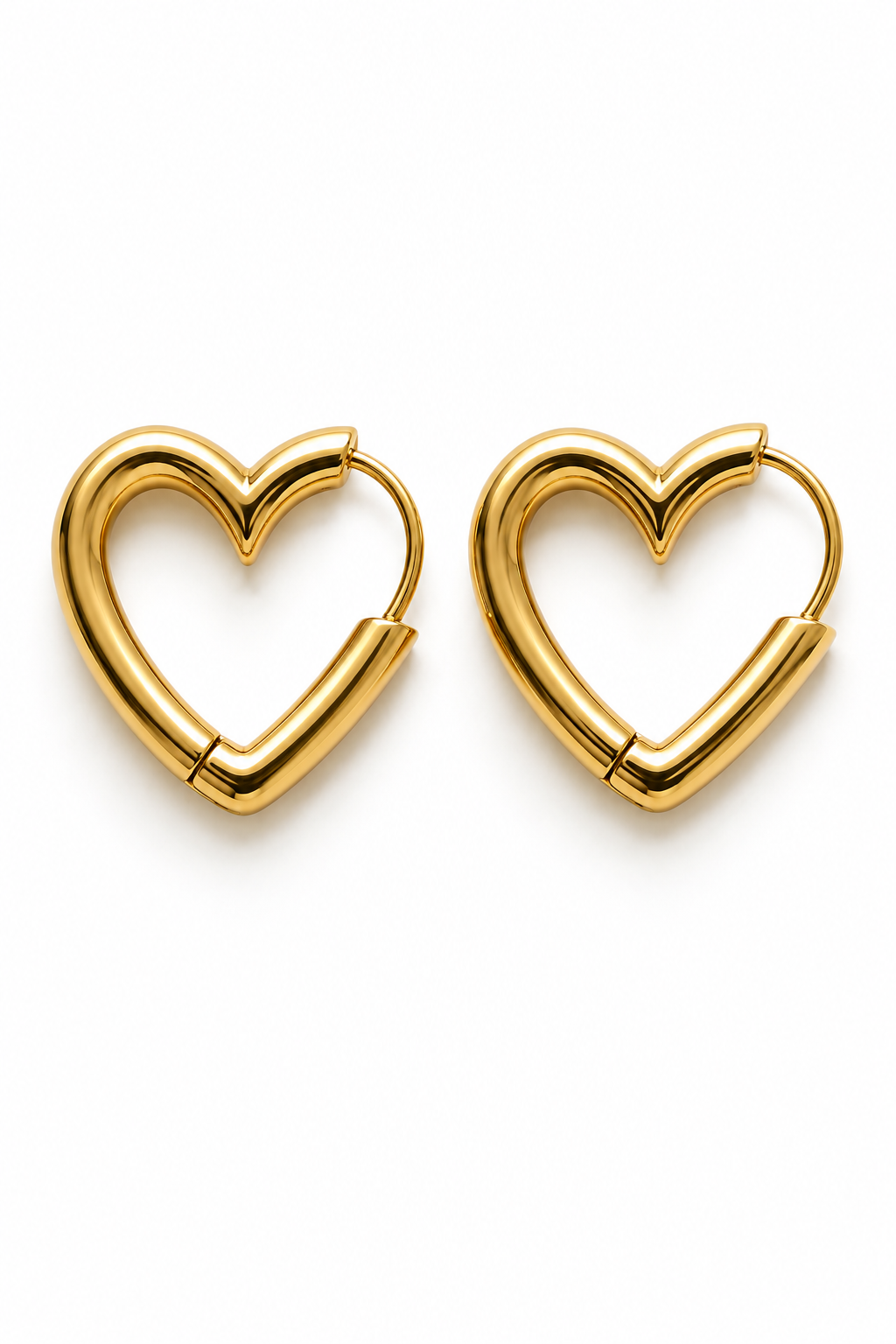 Pendientes Golden Heart