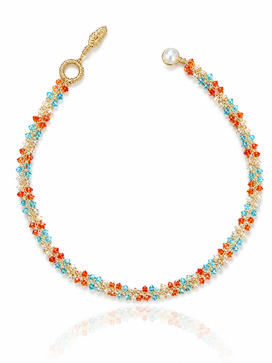 Collar tejido Alma