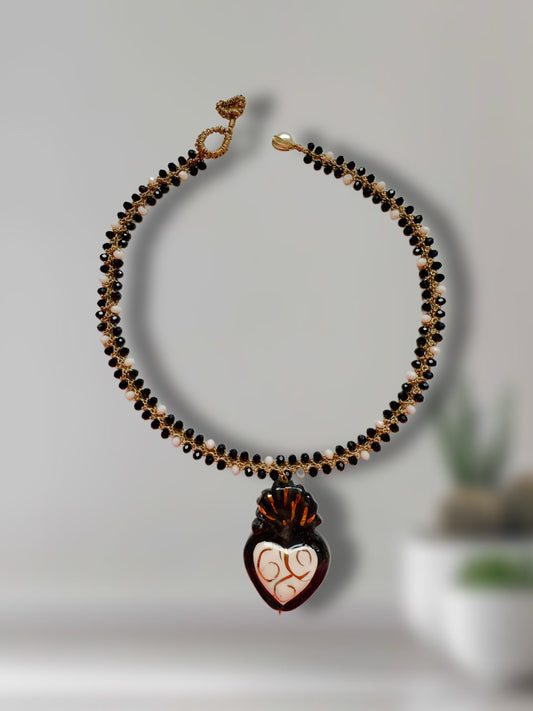 Collar Corazón Devoto
