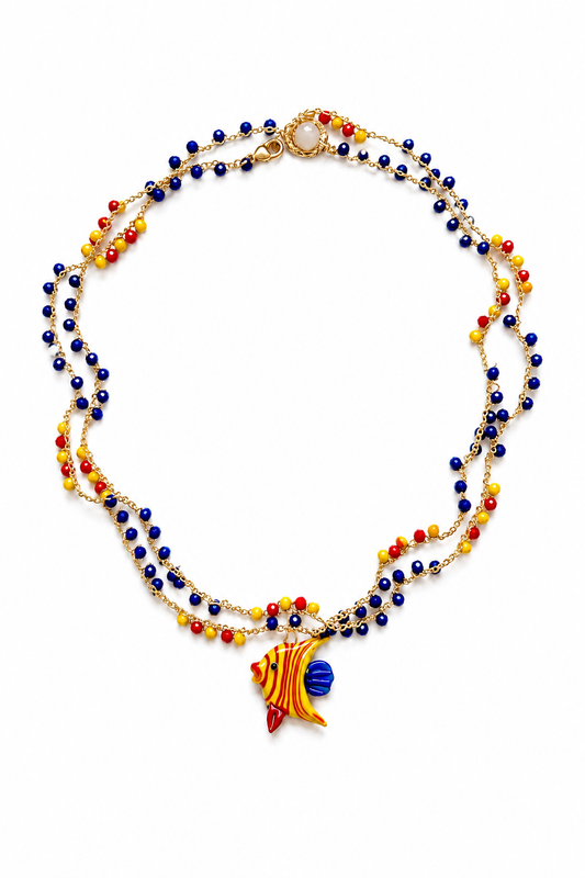 Collar tejido Calypso