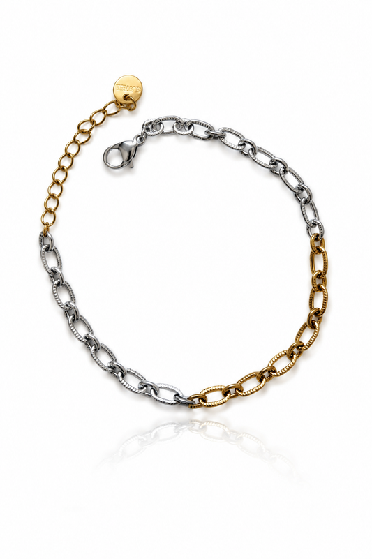 Pulsera bicolor
