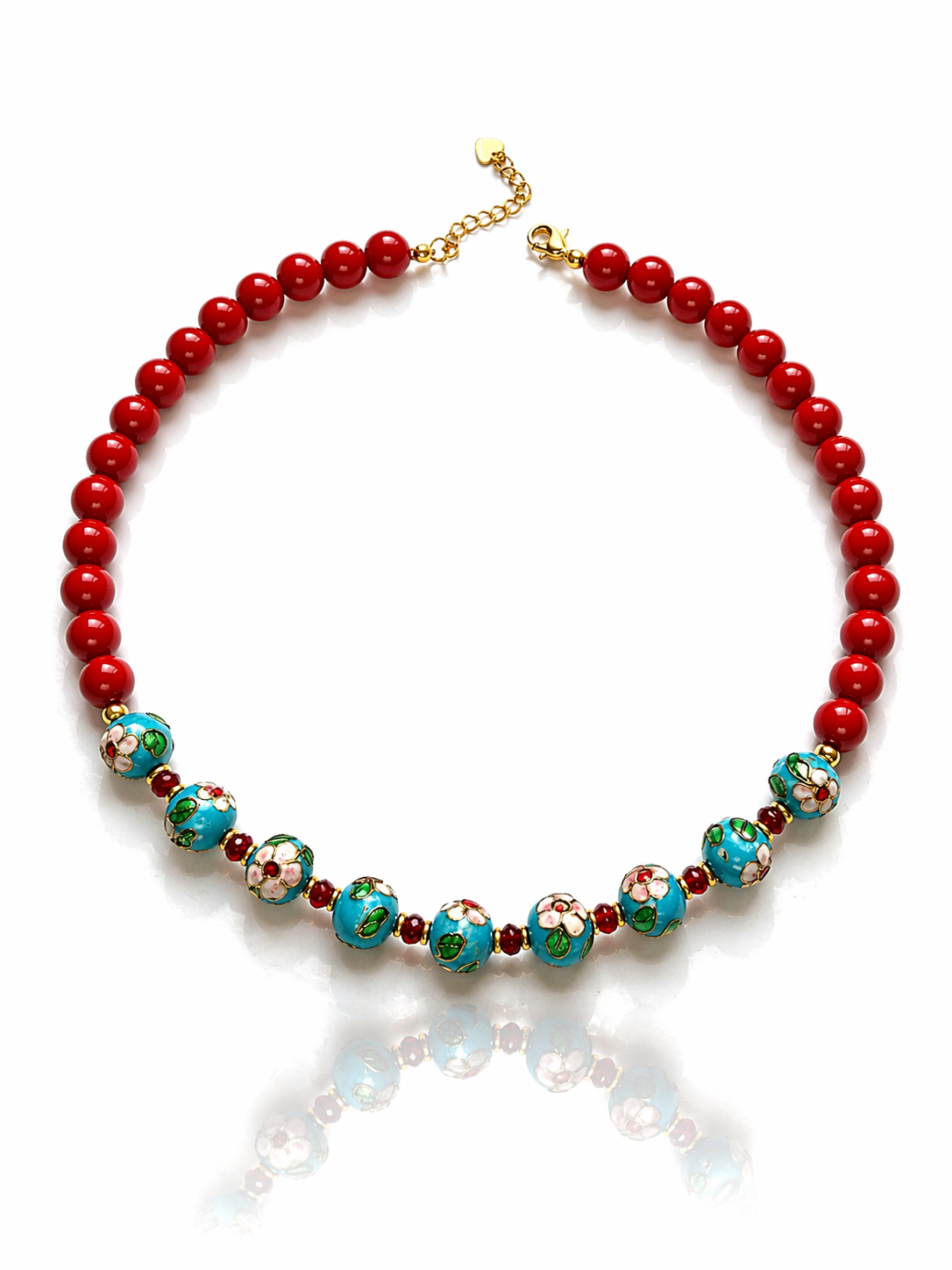 Collar Flor & Jade
