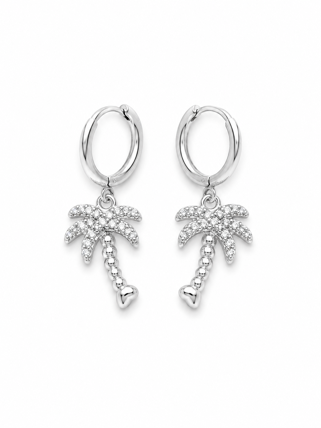 Pendientes mini palmera