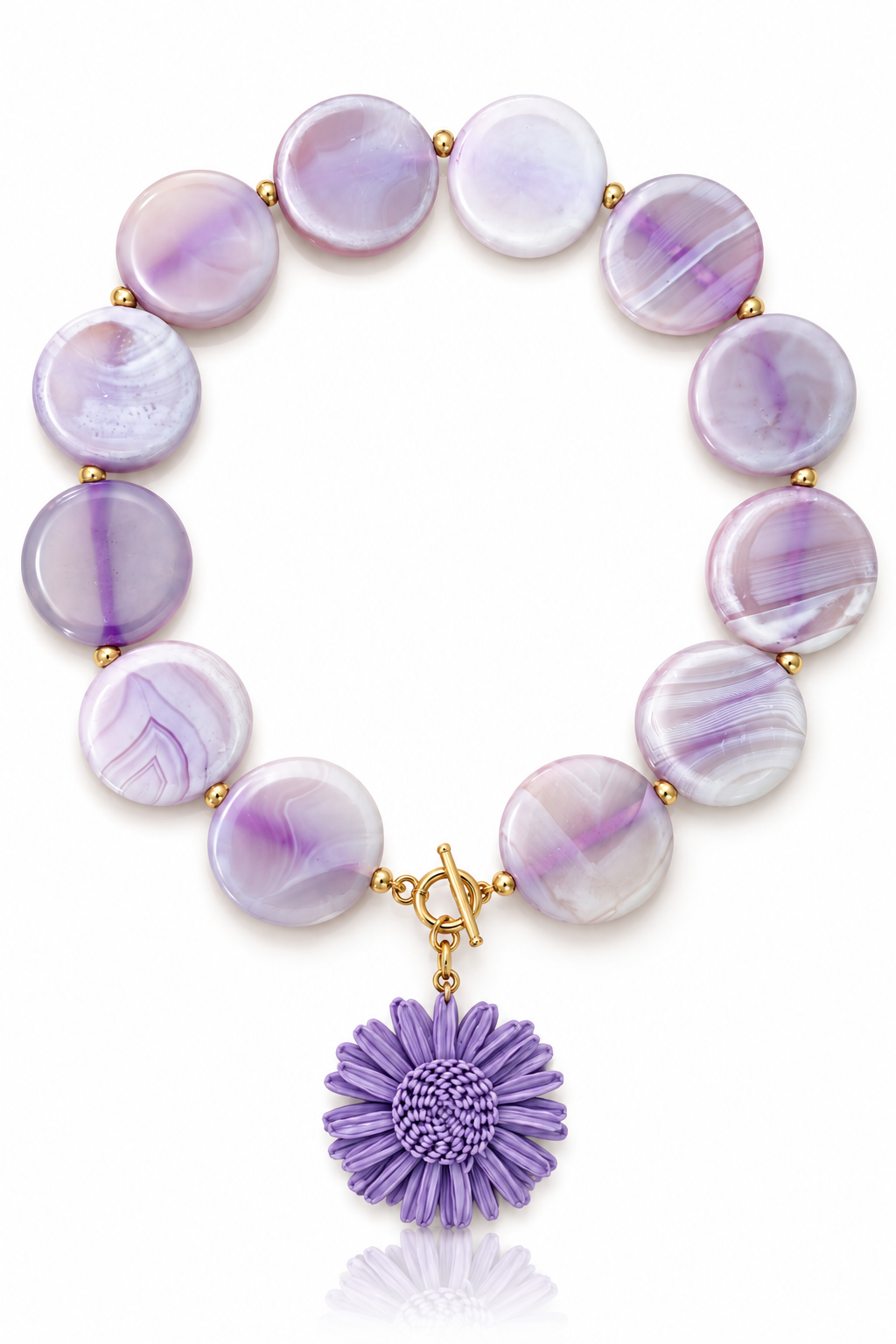 Collar Maison mauve