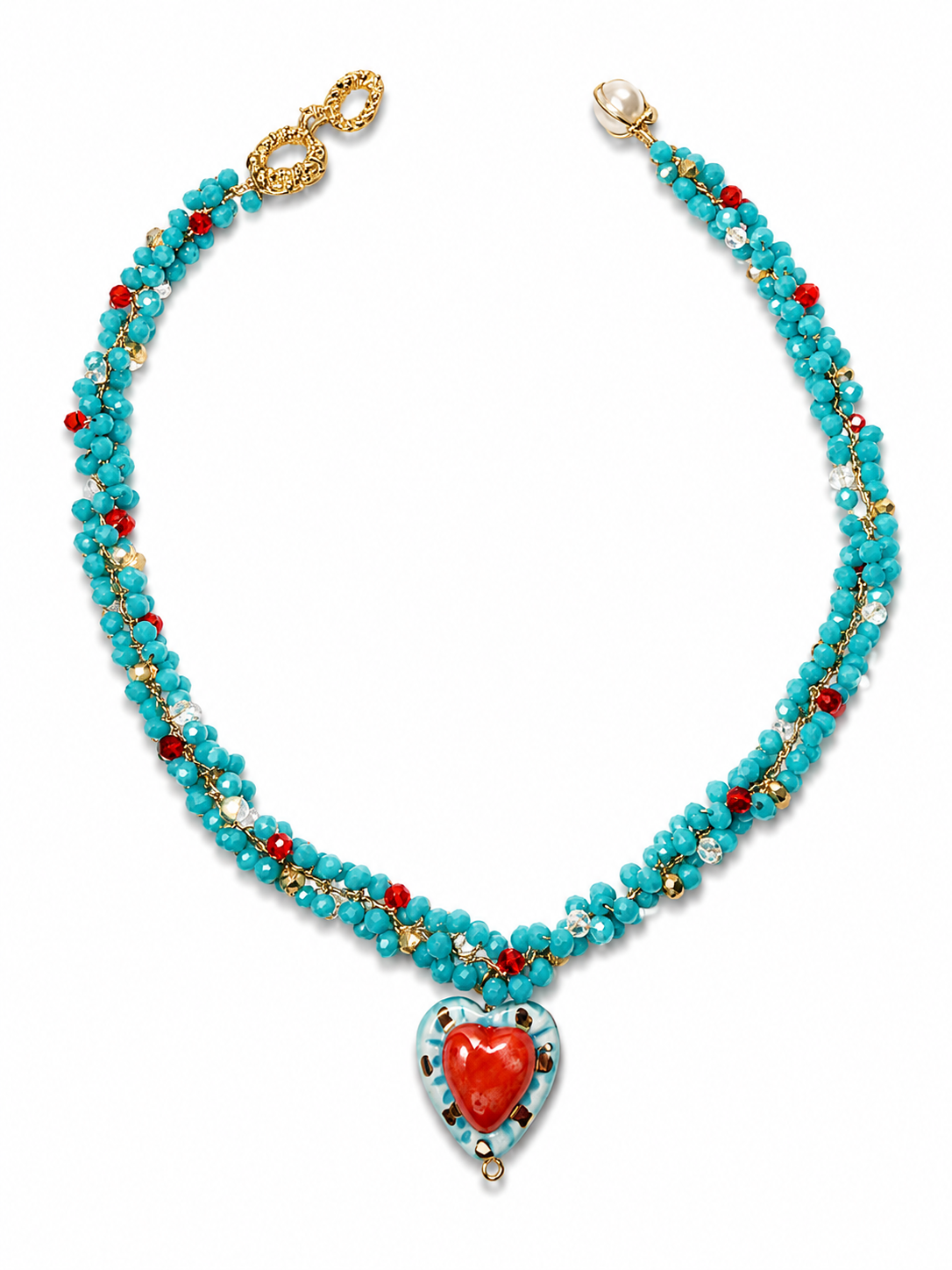 Collar Corazón del Mar