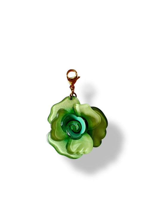 Charm flower verde