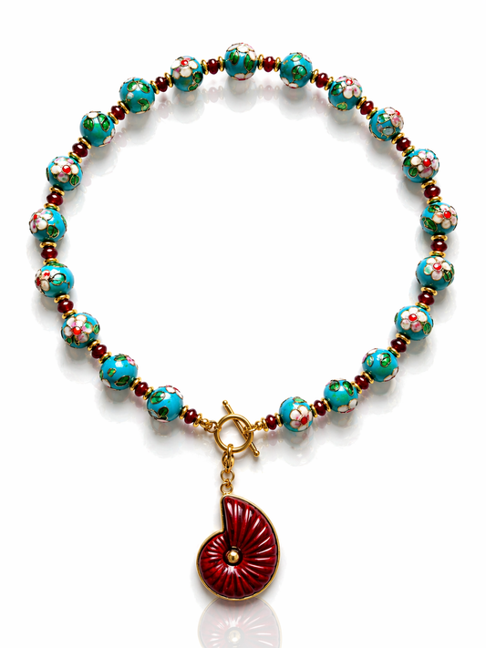 Collar Rouge Émeraude