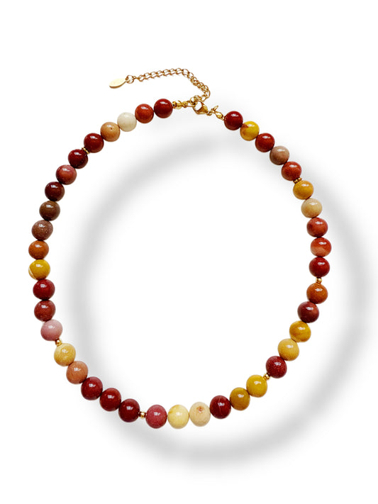 Collar brisa moka