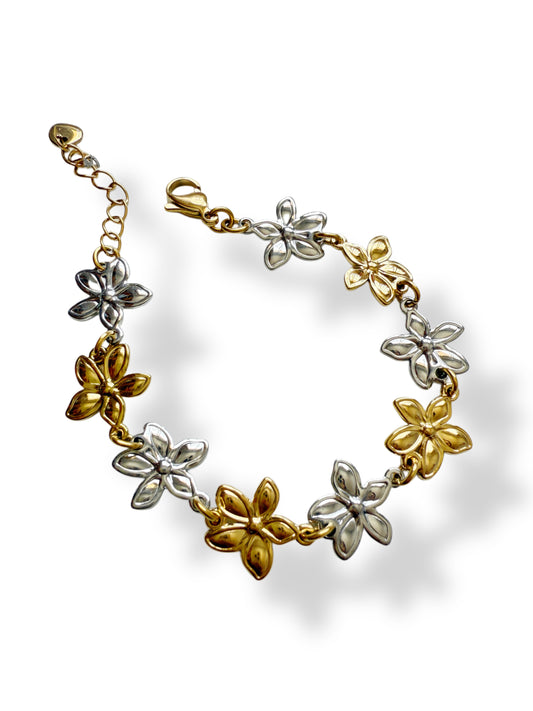 Pulsera Pétalo Bicolor