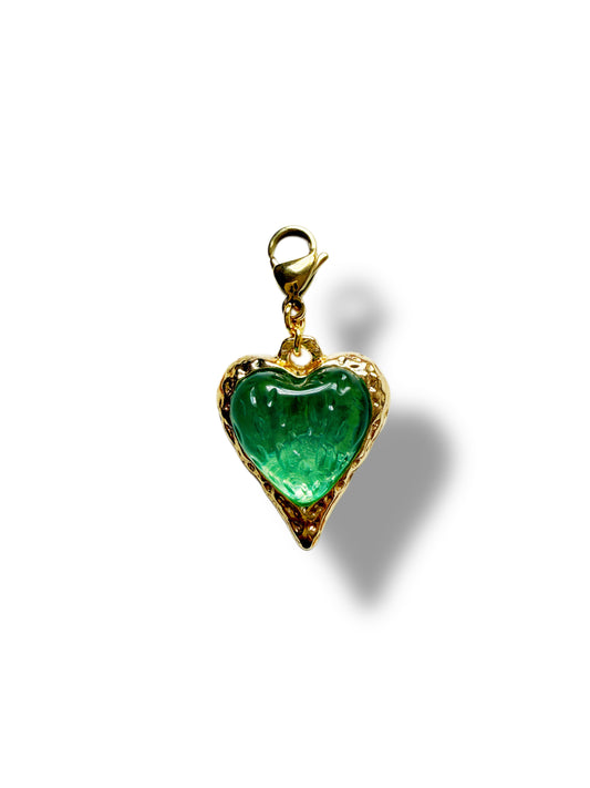 Charm Corazón Eterno Verde