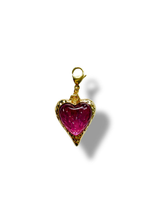 Charm Corazón Eterno Morado