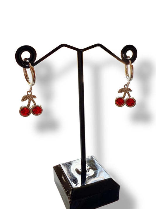 Pendientes Cerezas