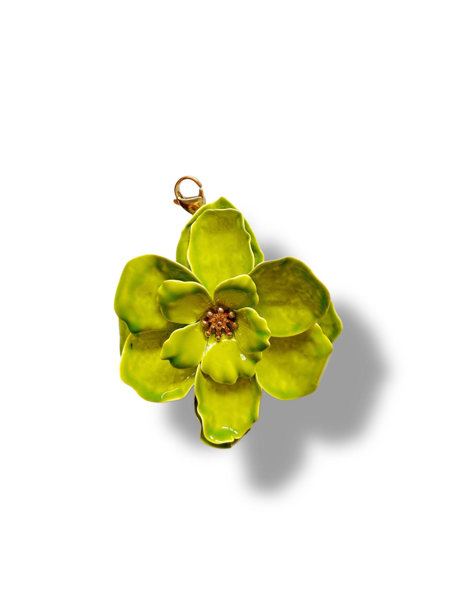 Charm Maxi Flor verde