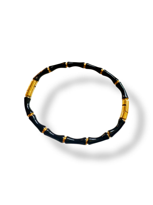 Pulsera bambú black