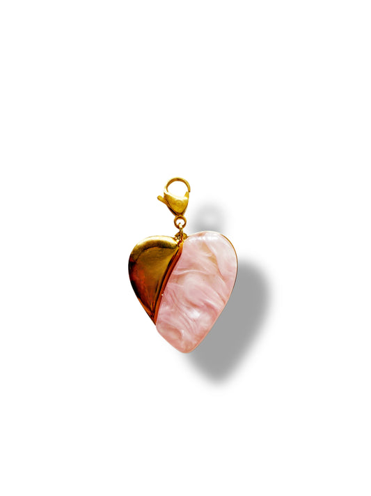 Charm corazón pink