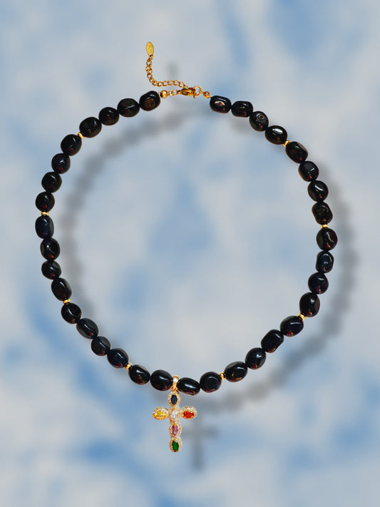 Collar Esencia Azul oscuro